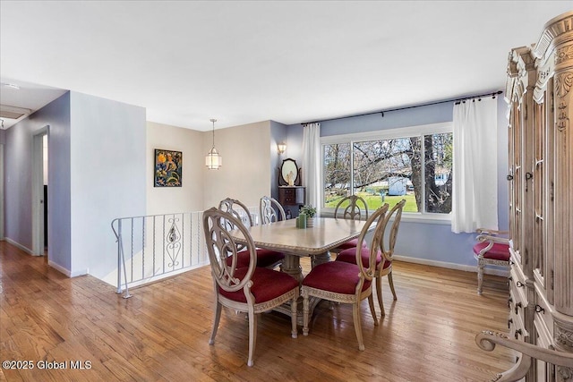 67 Fairlawn Dr, Colonie, NY 12110 - dining space featuring baseboards and light wood-style floors