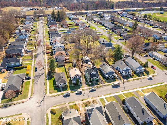 bird's eye view featuring a residential view