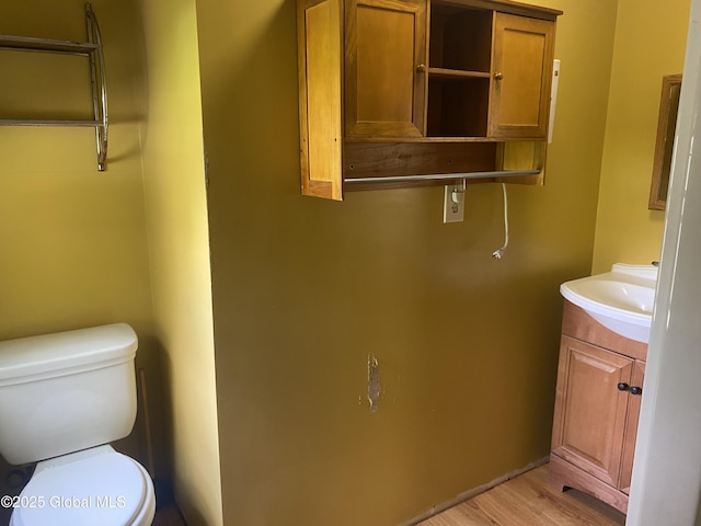 18751 State Route 22, Petersburgh, NY 12138 - bathroom with vanity and wood finished floors
