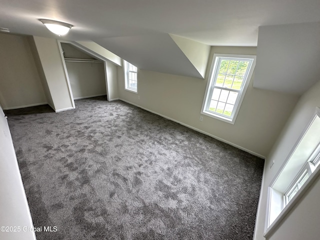 1108 State Route 295, Chatham, NY 12060 - bonus room with lofted ceiling, carpet floors, and baseboards