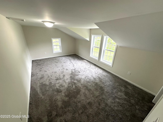 1108 State Route 295, Chatham, NY 12060 - bonus room with vaulted ceiling, carpet floors, and baseboards