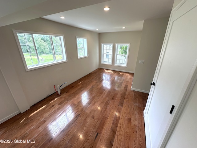 1108 State Route 295, Chatham, NY 12060 - unfurnished room featuring wood finished floors and recessed lighting