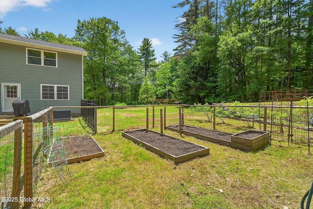 175 Library Ave, Warrensburg, NY 12885 - view of yard with a vegetable garden