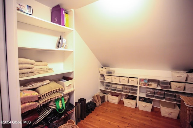view of storage