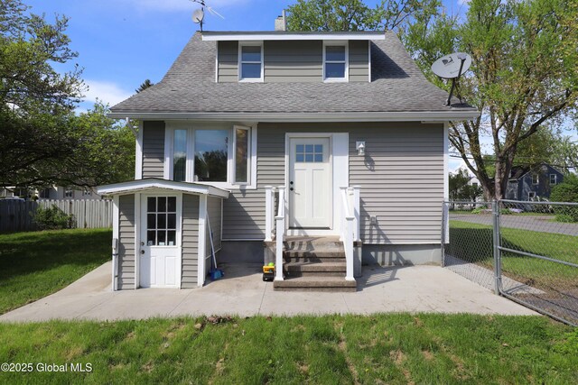 701 Engleman Ave, Glenville, NY 12302 - view of front facade with a chimney, roof with shingles, and entry steps