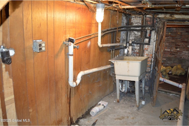 view of utility room