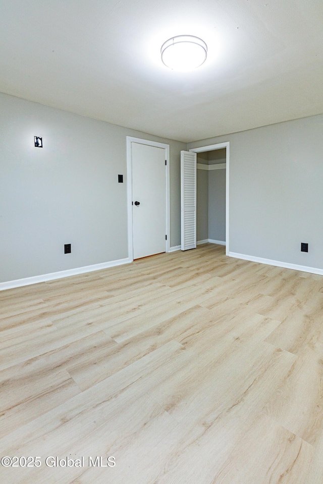 37 Nelson Ave, Rensselaer, NY 12144 - unfurnished bedroom with light wood-style floors and baseboards