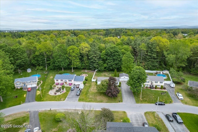 23 Hilton Dr, Moreau, NY 12803 - bird's eye view of a forest