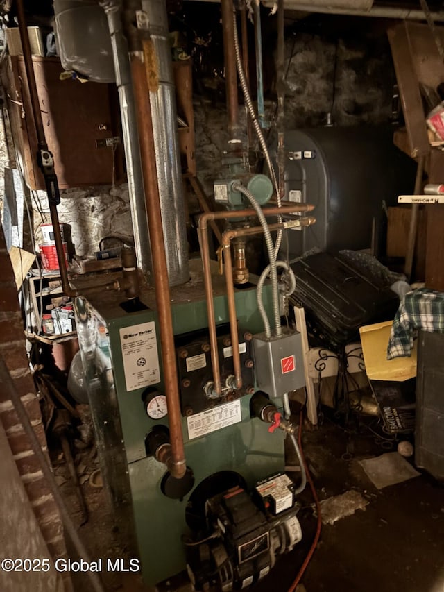 view of utility room