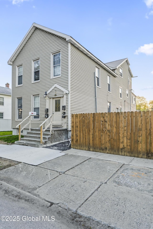 100 3rd St, Waterford, NY 12188 - view of front of property with fence