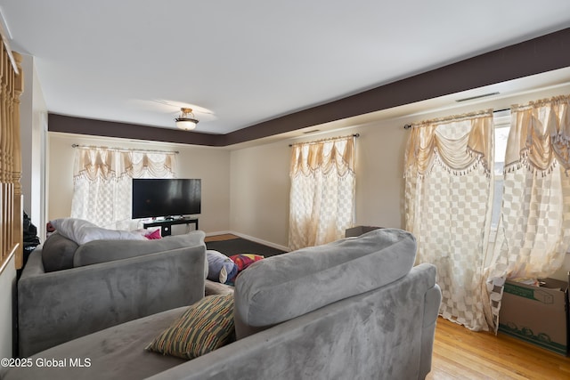 100 3rd St, Waterford, NY 12188 - living area featuring light wood finished floors