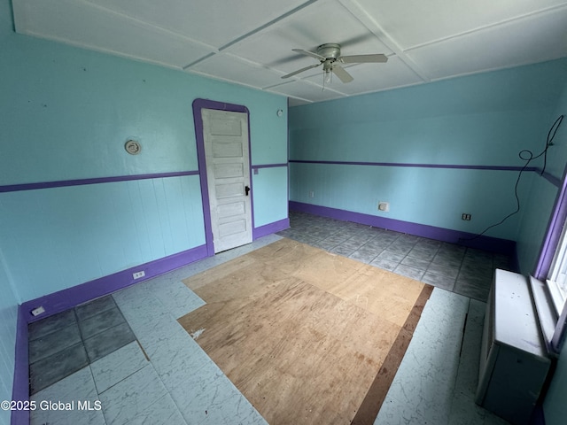 6 Cline St, Dolgeville, NY 13329 - unfurnished room featuring a ceiling fan