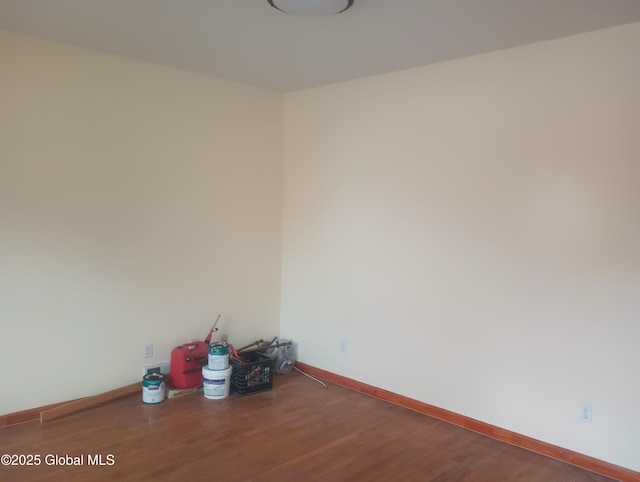 55 Watervliet Ave, Albany, NY 12206 - empty room featuring baseboards and wood finished floors