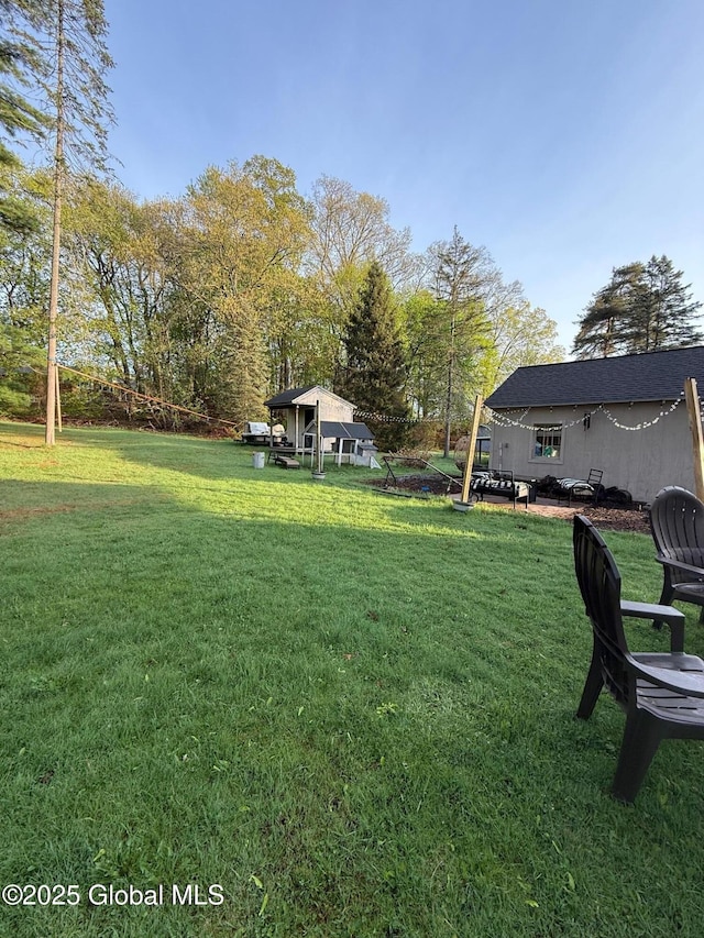 view of yard