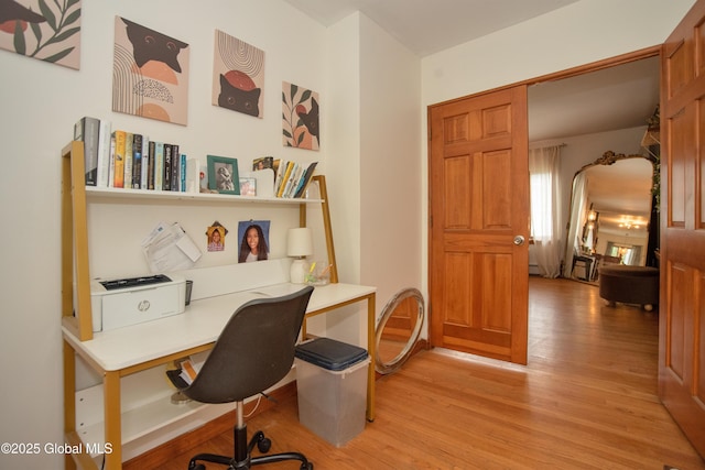 975 Riverview Rd, Schenectady, NY 12309 - office with light wood-style flooring