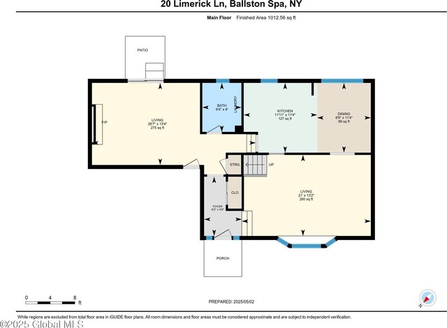 20 Limerick Ln, Ballston Spa, NY 12020 - property floor plan