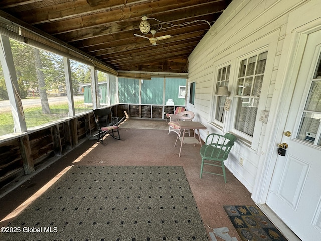 113 Forest Ave, Caroga, NY 12032 - view of sunroom