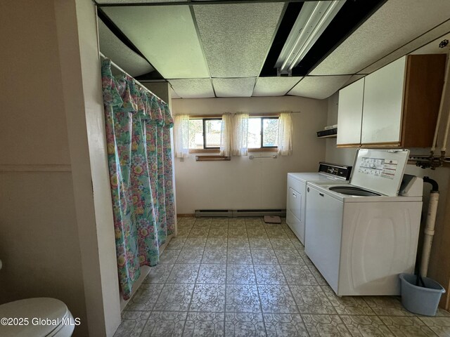 113 Forest Ave, Caroga, NY 12032 - laundry area featuring laundry area and washing machine and dryer