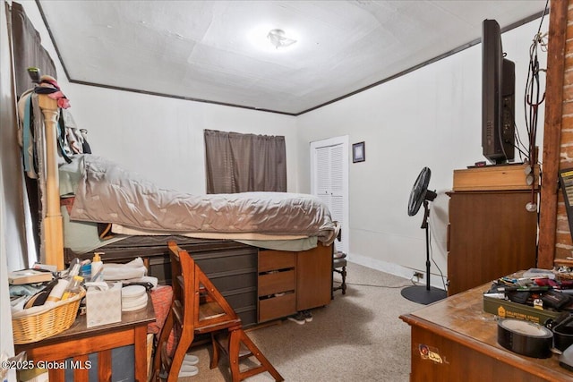 209 Lake Ave, Lake Luzerne, NY 12846 - carpeted bedroom with baseboards