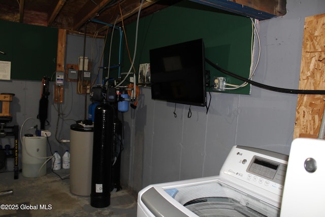 127 Fording Rd, Esperance, NY 12066 - laundry room featuring washer / clothes dryer and laundry area