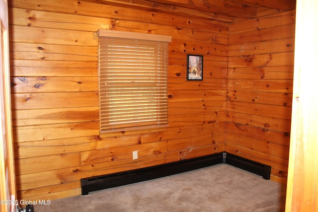 127 Fording Rd, Esperance, NY 12066 - empty room featuring wooden walls