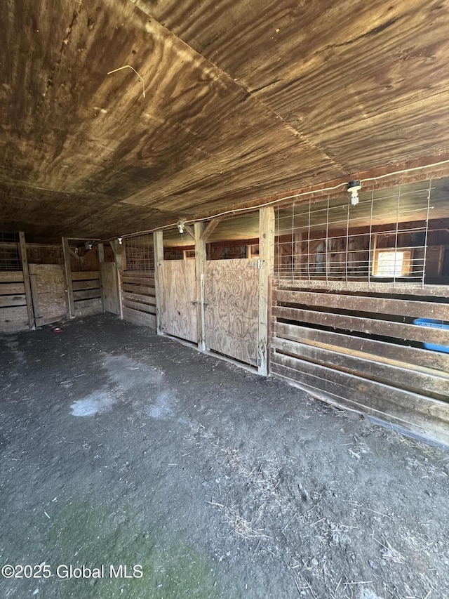 view of stable