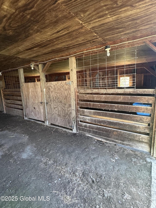 view of stable