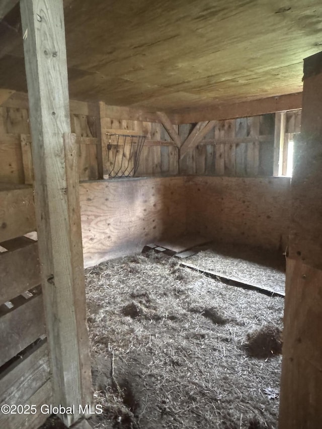 view of stable