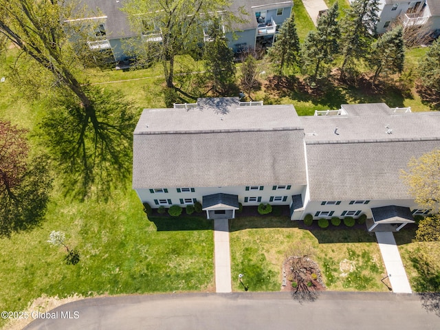 drone / aerial view