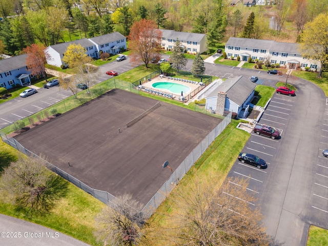 drone / aerial view