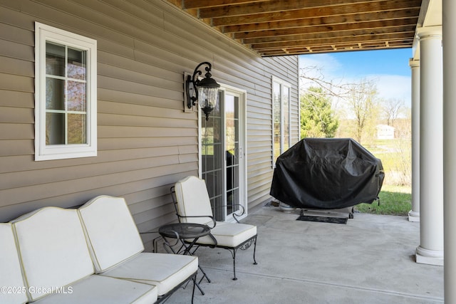 3 Riverside Ct, Stillwater, NY 12170 - view of patio / terrace featuring grilling area