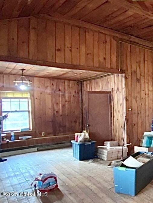 view of attic