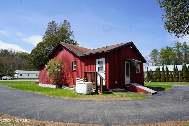 6222 Rte 9n, Hadley, NY 12835 - view of home's exterior featuring a yard