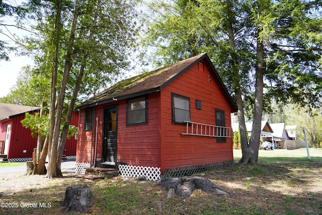 6222 Rte 9n, Hadley, NY 12835 - view of front of house with an outbuilding