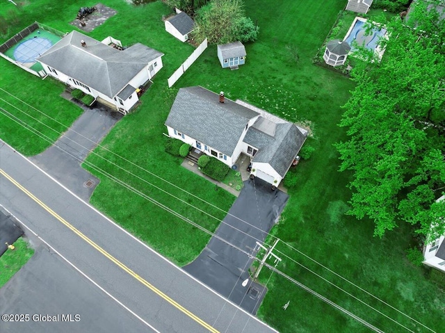 drone / aerial view
