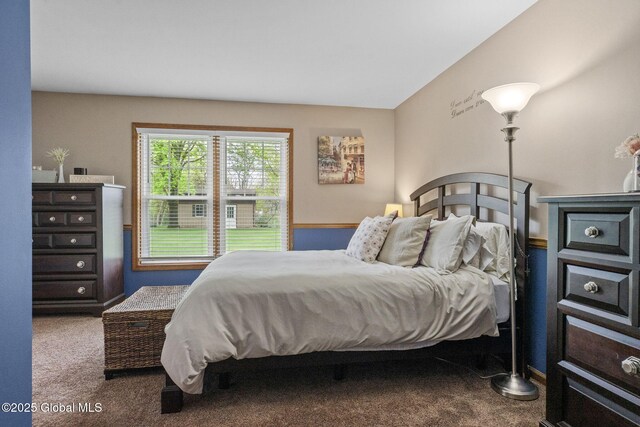 bedroom featuring carpet flooring