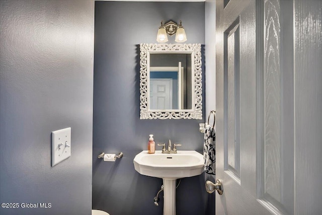 view of half bathroom
