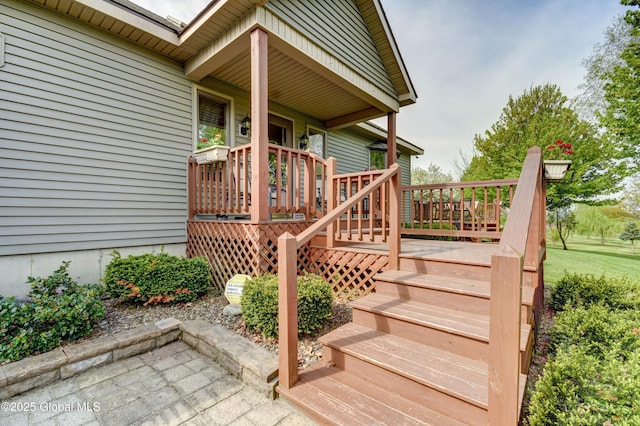 506 Nellis Rd, Palatine, NY 13339 - doorway to property featuring a porch