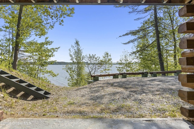 89 Captains Cv, Crown Point, NY 12928 - view of yard with a water view