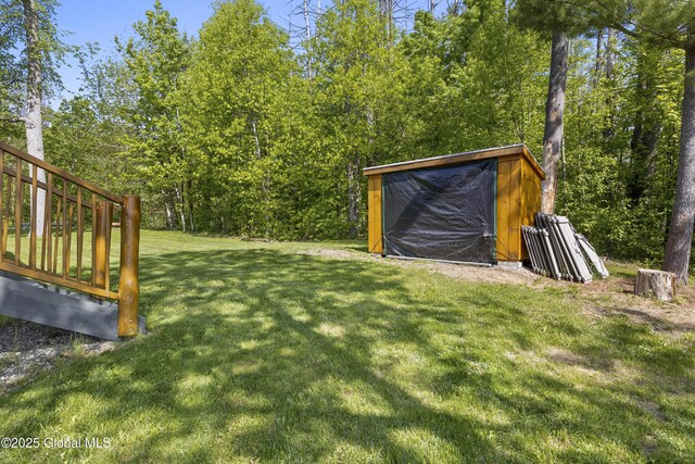 89 Captains Cv, Crown Point, NY 12928 - view of grassy yard