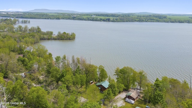 89 Captains Cv, Crown Point, NY 12928 - bird's eye view of a nearby body of water