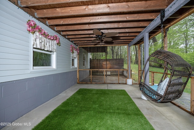 view of patio