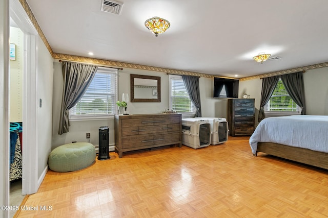 228 Maura Ln, Glenville, NY 12302 - bedroom with multiple windows, baseboards, and recessed lighting