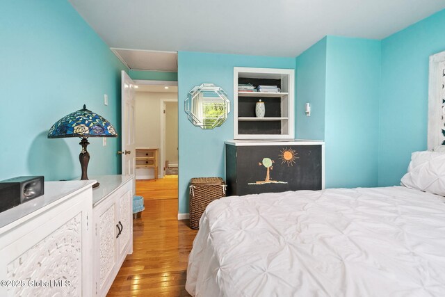 228 Maura Ln, Glenville, NY 12302 - bedroom featuring wood finished floors