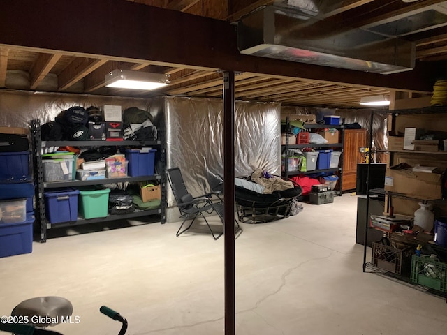 view of storage