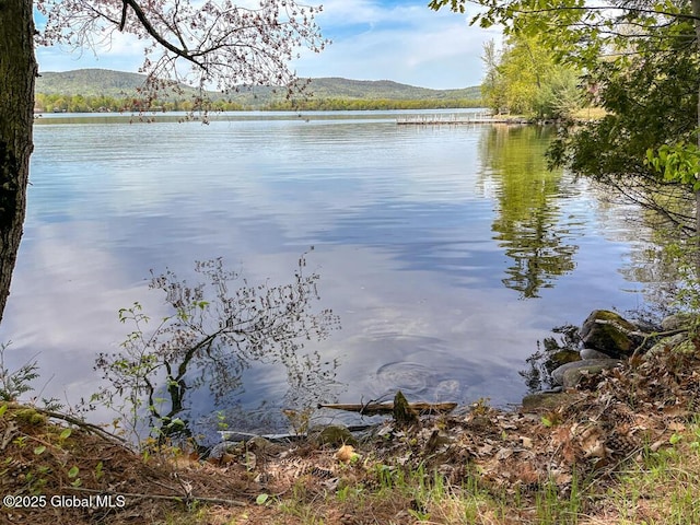 233 Cleverdale Rd, Queensbury, NY 12804 - water view featuring a mountain backdrop