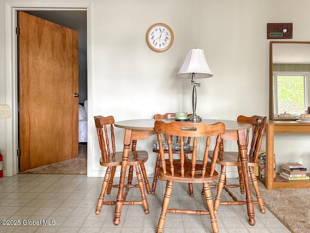 233 Cleverdale Rd, Queensbury, NY 12804 - dining space with tile patterned floors