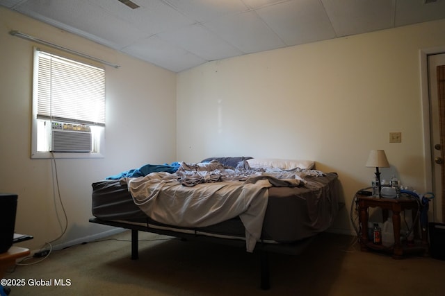 31 Thomas Ave, Hudson Falls, NY 12839 - carpeted bedroom with cooling unit