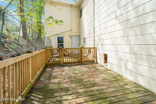 99 Otsego St, Canajoharie, NY 13317 - view of wooden terrace