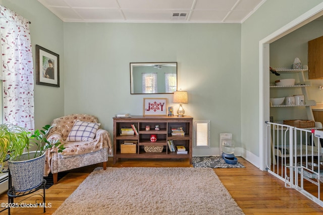99 Otsego St, Canajoharie, NY 13317 - sitting room with wood finished floors and baseboards